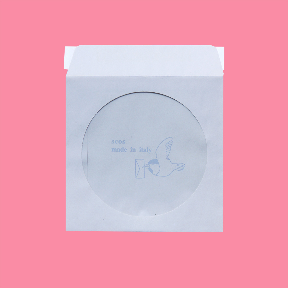 Scos Shop スコスのネット通販 Scos スコス オリジナル封筒 Cd ディスクサイズ 窓付き イタリア製